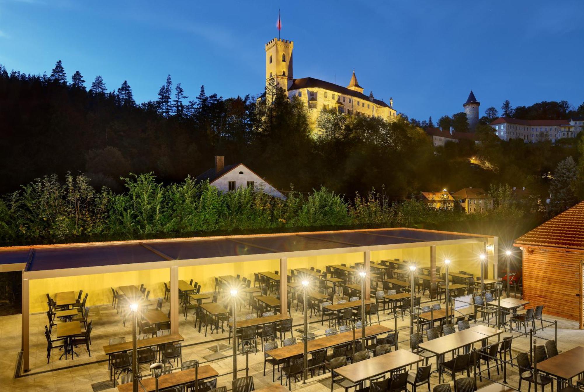 Pivovar Rozmberk Rožmberk nad Vltavou Dış mekan fotoğraf